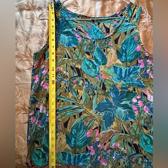 Tropical Sleeveless Cami size L - Picture 4 of 4
